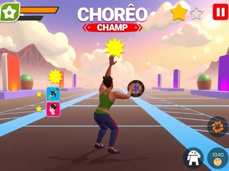 Choreo Champ Gameplay Screenshot